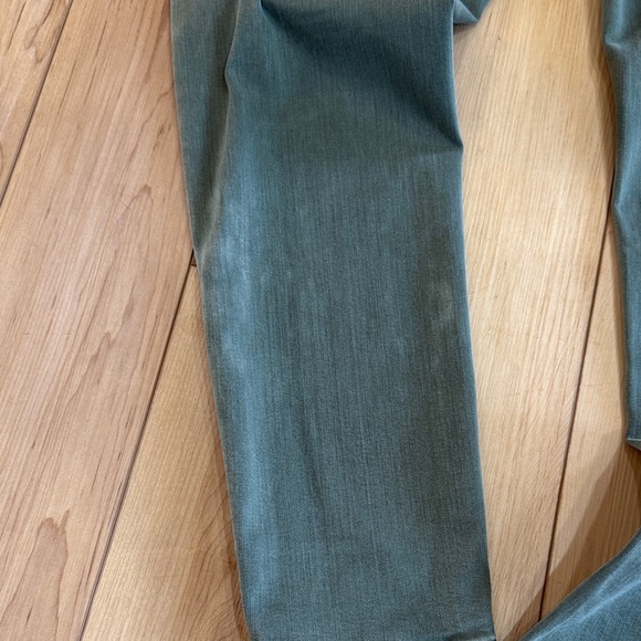 American Eagle Outfitters Green Super High Rise - Super Super Stretch Jegging - Picture 8 of 10